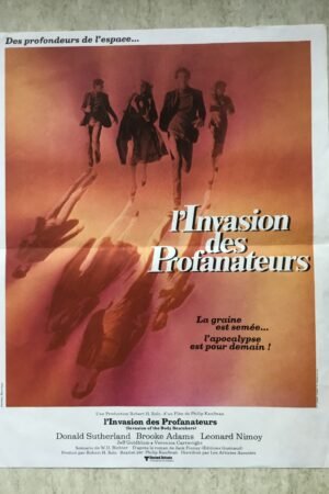 Petite affiche de cinéma l'invasion des profanateurs