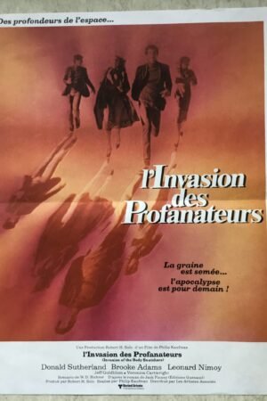 Petite affiche de cinéma l'invasion des profanateurs
