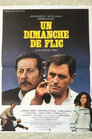affiche cinéma un dimanche de flic