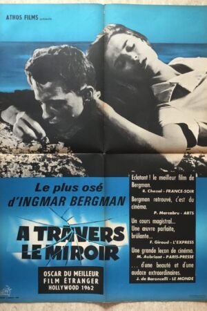 affiche de cinema a travers le miroir