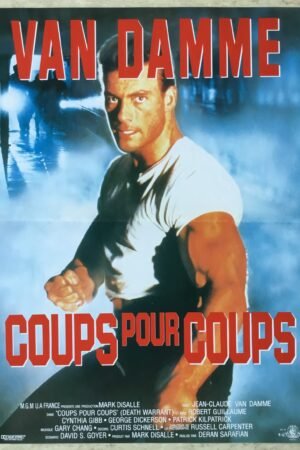 affiche cinema coups pour coups