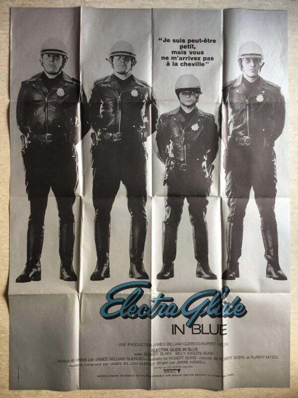 affiche cinéma Electra Glide in blue