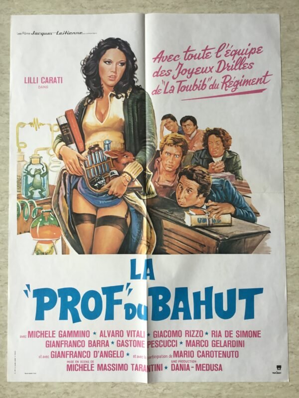 affiche cinéma la prof du bahut (TBE)