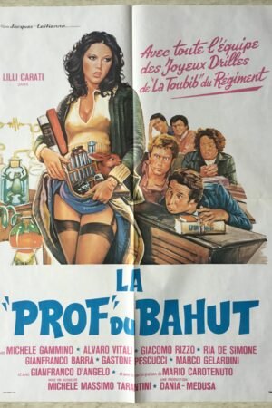 affiche cinéma la prof du bahut (TBE)