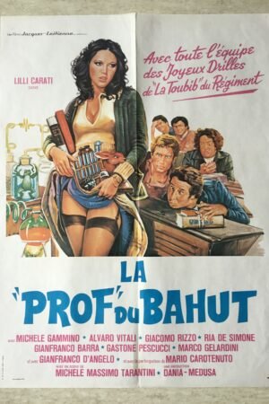 affiche cinéma la prof du bahut (BE)