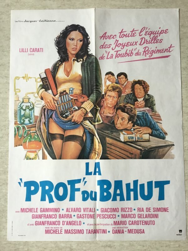 affiche cinéma la prof du bahut (BE)