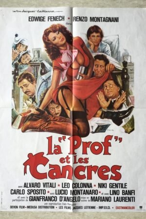 Affiche cinéma La Prof et les cancres