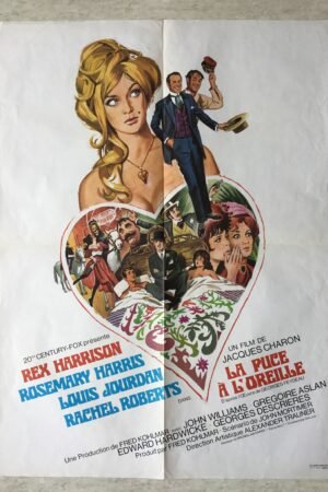 affiche cinema la puce a l'oreille