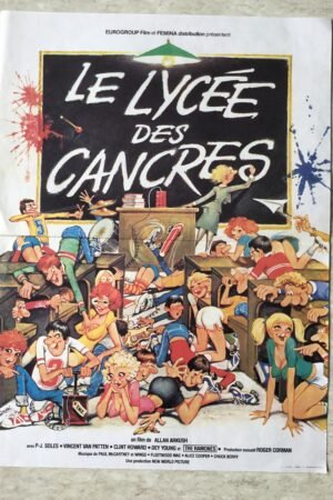 affiche de cinéma le lycee des cancres