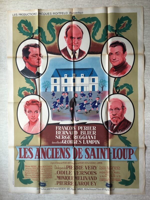 affiche de cinéma Affiche originale de cinéma : Les anciens de Saint-Loup