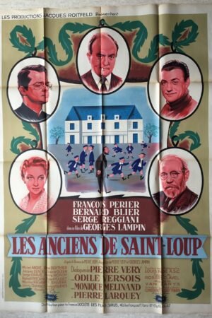affiche de cinéma Affiche originale de cinéma : Les anciens de Saint-Loup