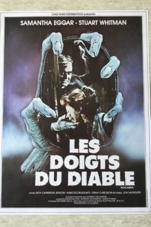 affiche cinéma les doigts du diable (macabra)