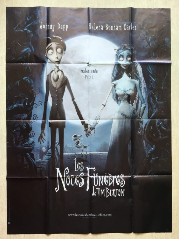 affiche de cinema les noces funèbres