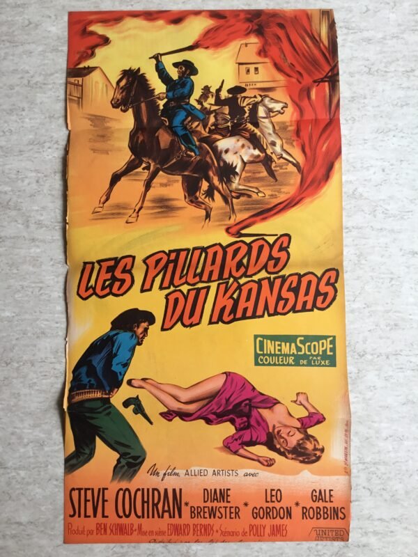 affiche les pillards du Kansas