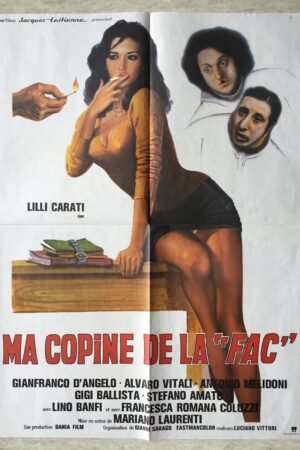 affiche de cinéma ma copine de la fac