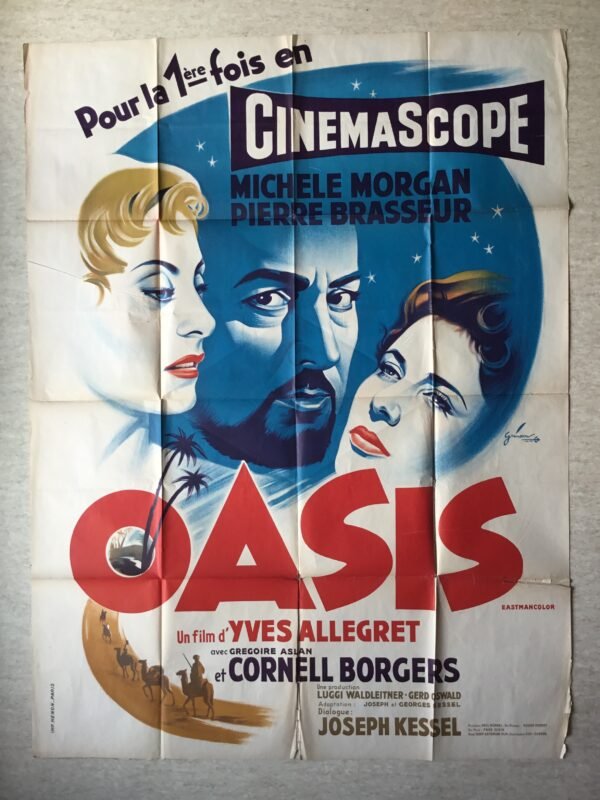 affiche de cinéma OASIS 1955