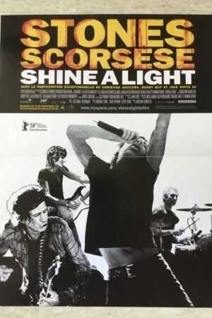 affiche cinéma shine a light