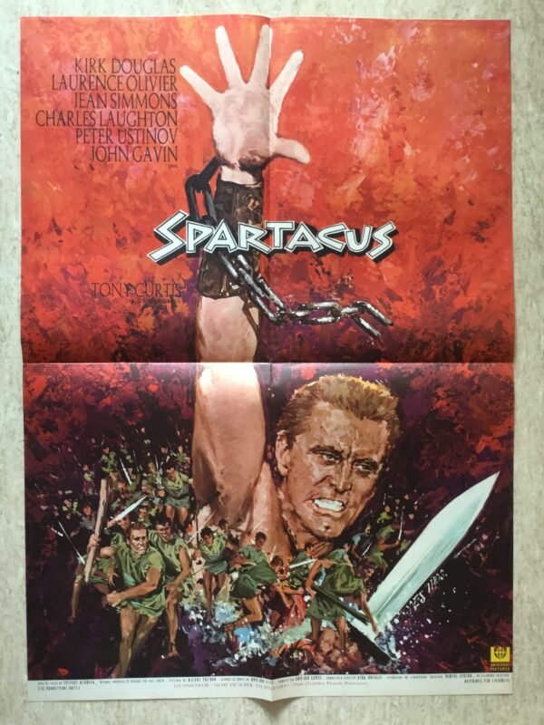affiche cinéma Spartacus