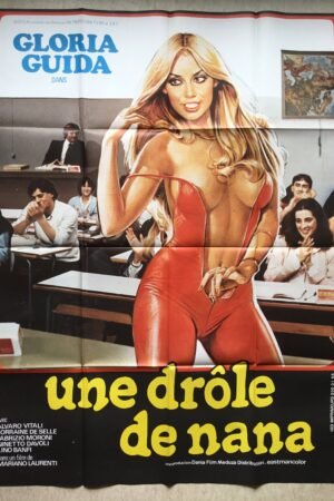 affiche de cinéma une drôle de nana