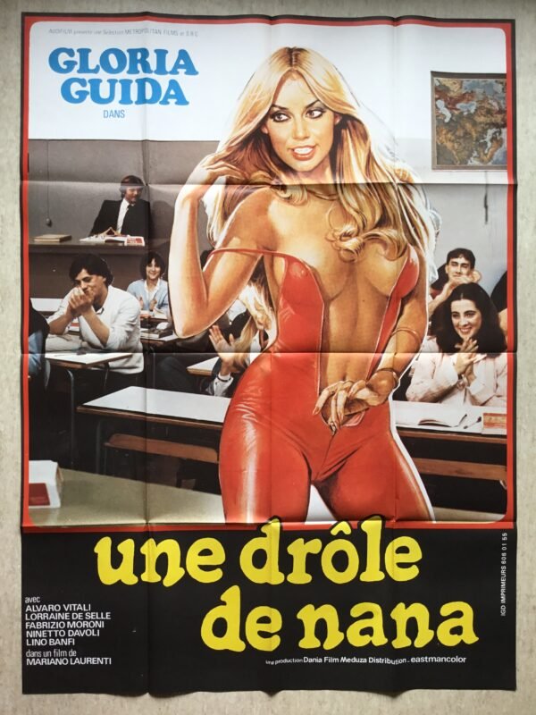 affiche de cinéma une drôle de nana