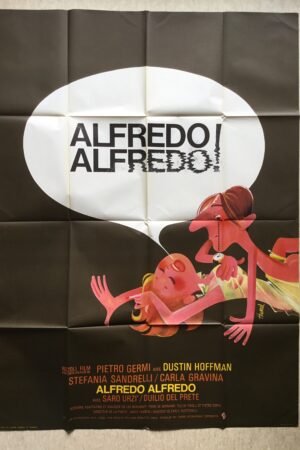 Affiche cinéma Alfredo Alfredo
