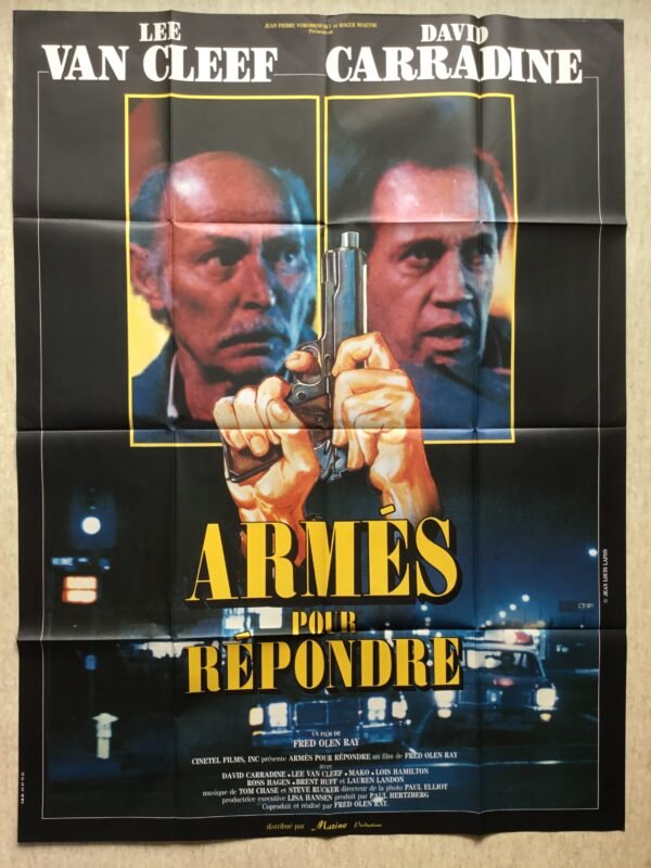 Affiche de Cinema Armés pour répondre