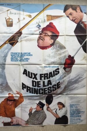 Affiche cinema Aux frais de la princesse (modele 2)