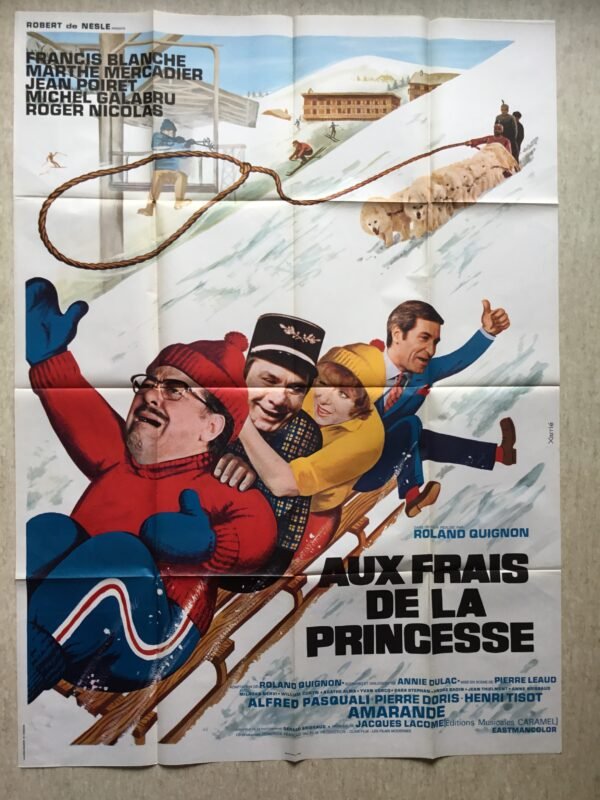Affiche cinema Aux frais de la princesse (modele 1)