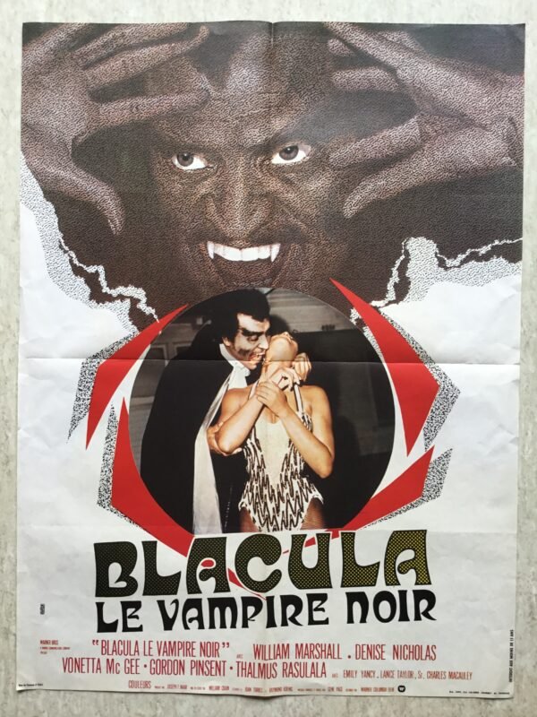 Blacula affiche de cinéma moyen format