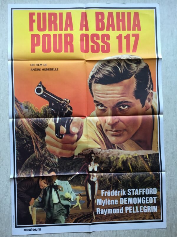 Affiche Cinema Furia à Bahia pour OSS 117
