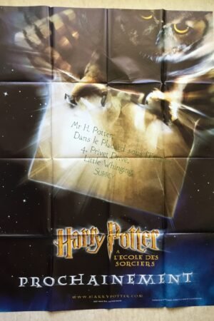 Affiche cinéma harry potter a l'ecole des sorciers