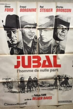 Affiche cinéma, Jubal, l'homme de nulle part
