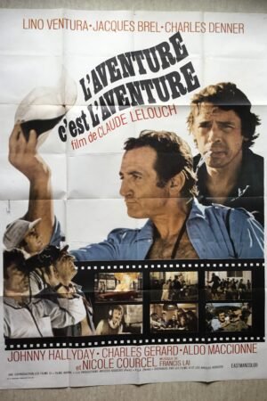 affiche cinéma grand format l'aventure c'est l'aventure