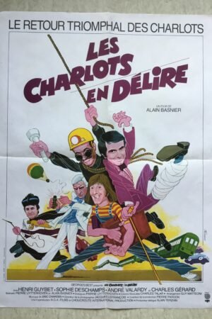 Affiche cinéma Les charlots en délire