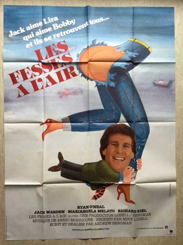 affiche cinéma les fesses à l'air