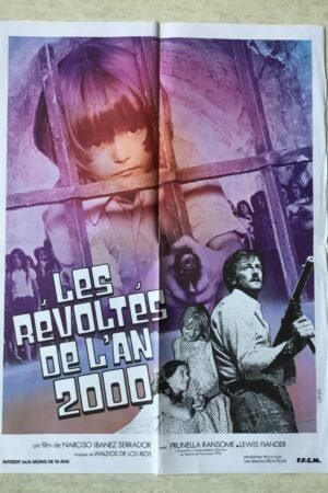 Affiche de cinéma les révoltés de l'an 2000