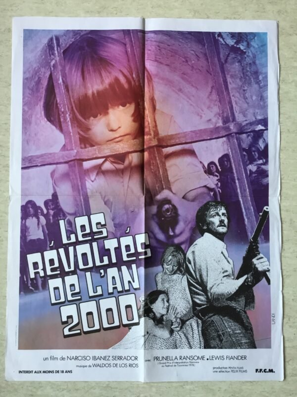 Affiche de cinéma les révoltés de l'an 2000