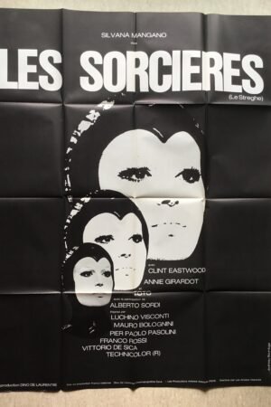 Affiche de cinéma Les Sorcières (Visconti)