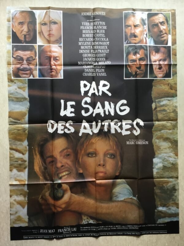 Affiche Cinema Par le sang des autres