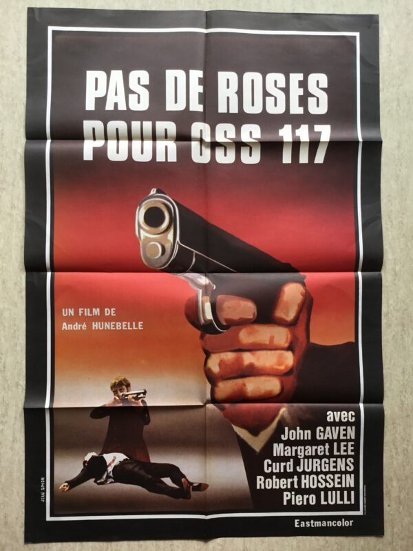Affiche Cinéma Pas de roses pour OSS 117
