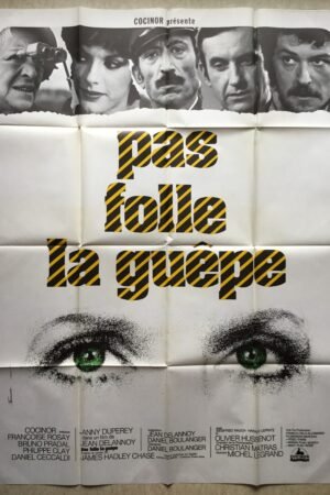 Affiche cinéma Pas folle la guêpe