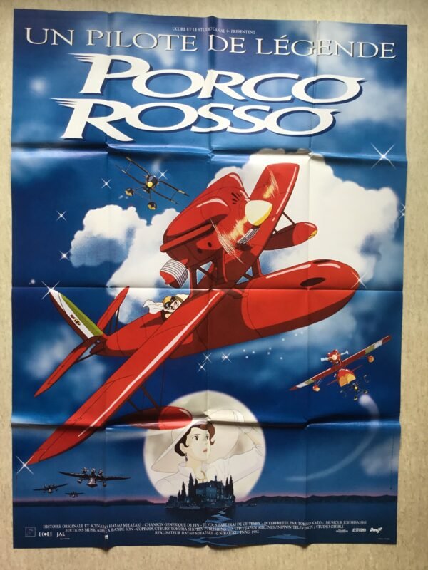 Affiche de cinéma Porco Rosso