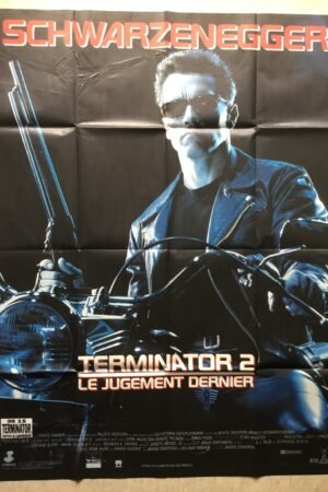 Affiche de cinéma vintage Terminator 2