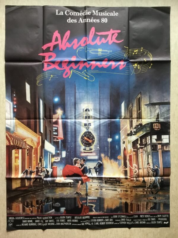 Affiche de cinéma Absolute Beginners
