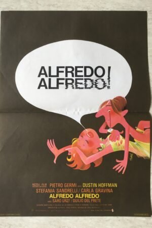 Affiche de cinéma petit format Alfredo Alfredo