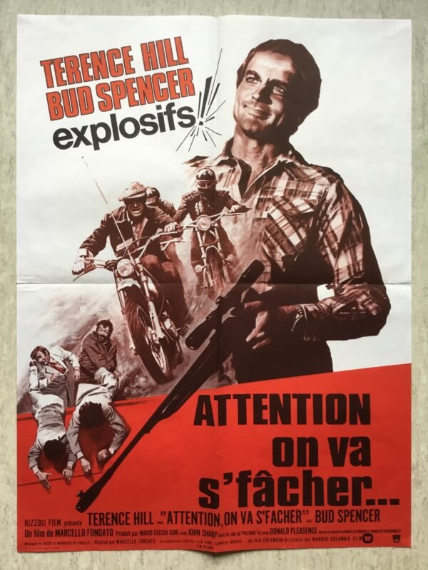 Affiche cinéma Attention on va s'facher