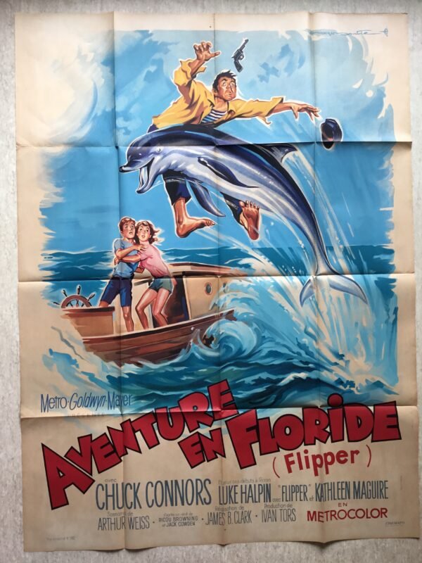 Affiche cinéma Aventure en Floride (Flipper)