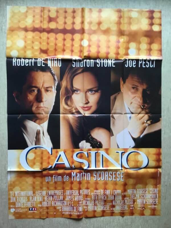 Affiche de cinéma Casino (Scorsese)