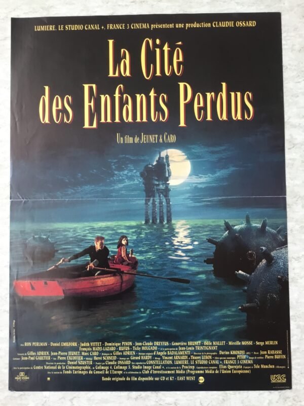 Affiche cinéma la cite des enfants perdus