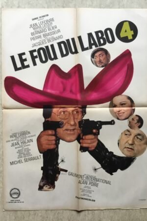 Affiche cinéma Le fou du labo 4
